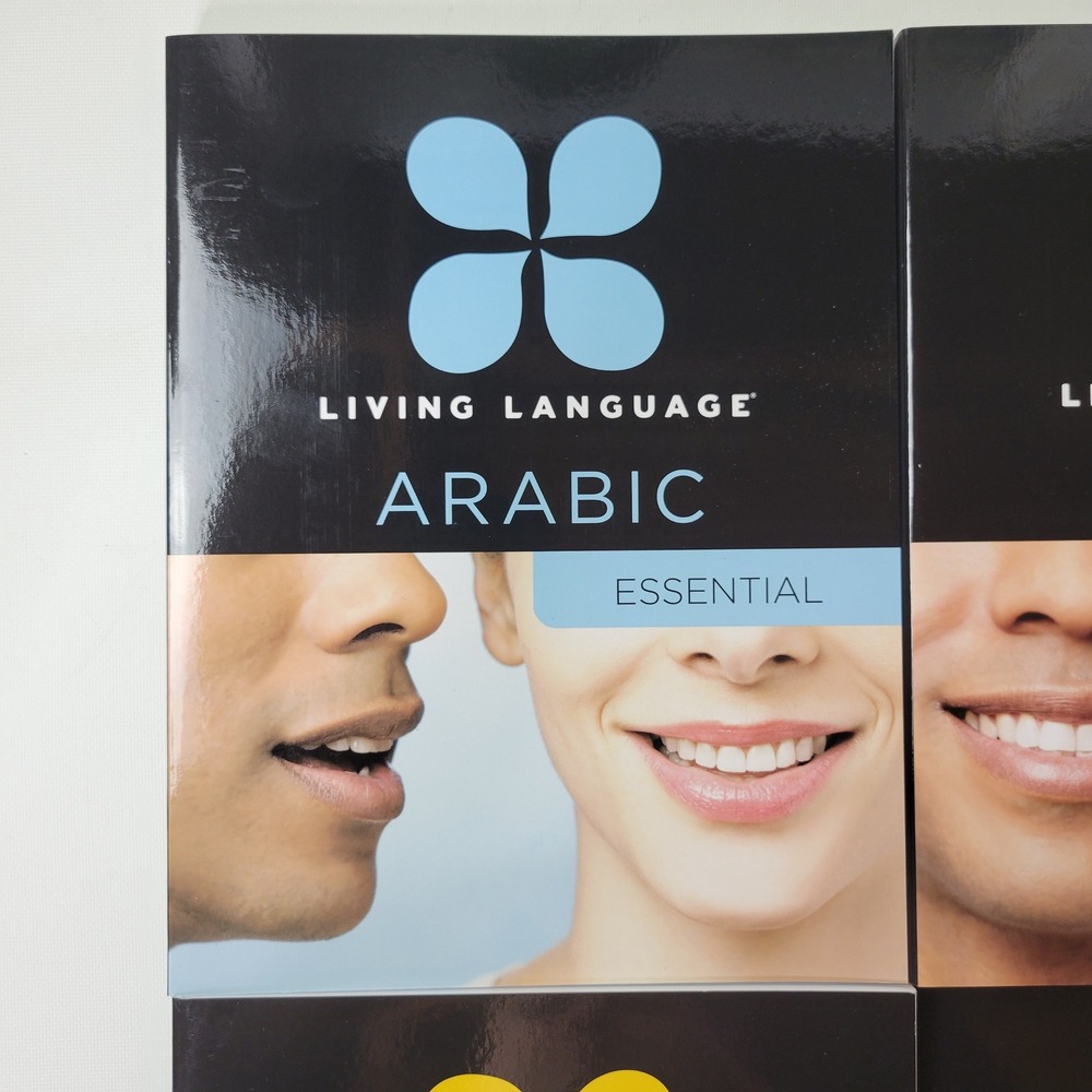 Living Language Arabic Course Set Essential Intermediate Advanced Script Guide - Picture 2 of 6